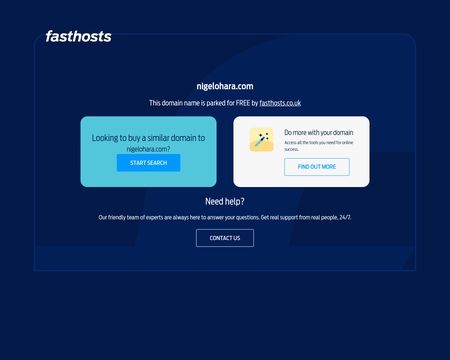 website thubmnail of Nigel O'Hara