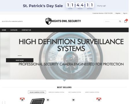 website thubmnail of Nights Owl Security