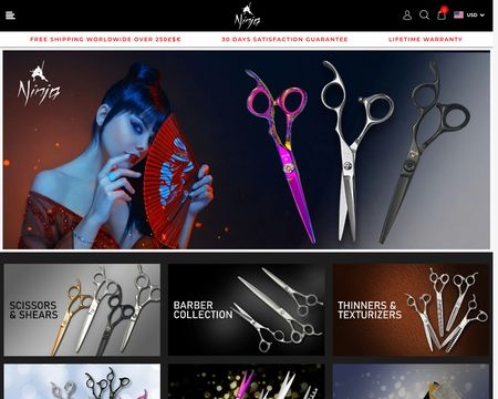 website thubmnail of Ninja Scissors