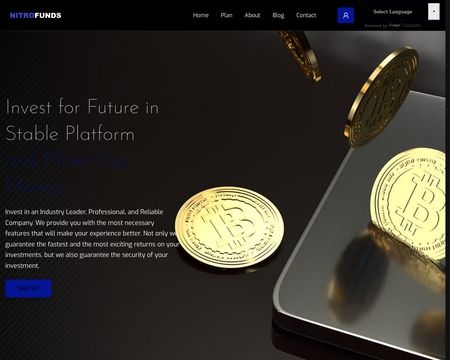 website thubmnail of Nitrofunds.net