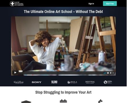 website thubmnail of Nma.art