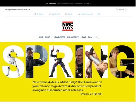 website thubmnail of NMC Toys / Northman Collectibles