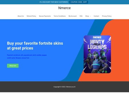 website thubmnail of Nmerce