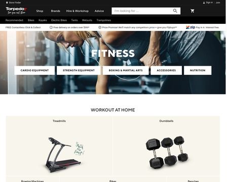 website thubmnail of Torpedo7
