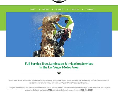 website thubmnail of Noble Tree