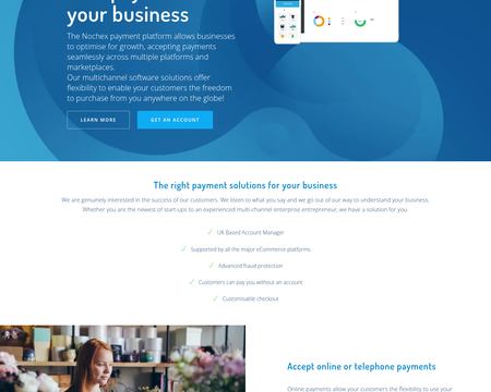 website thubmnail of Nochex