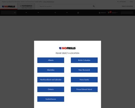 website thubmnail of NoFrills.ca