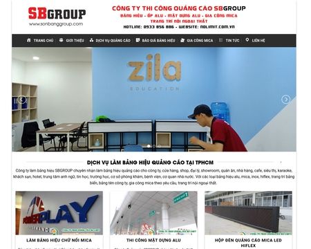 website thubmnail of SB Group