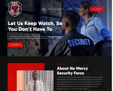 Thumbnail of Nomercysecurityforce.com