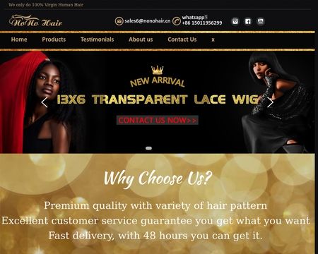 website thubmnail of NonoHair