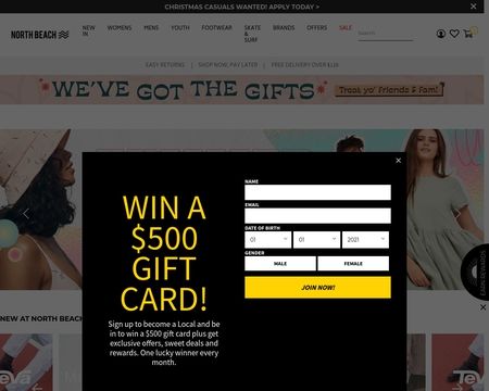 website thubmnail of Northbeach.co.nz