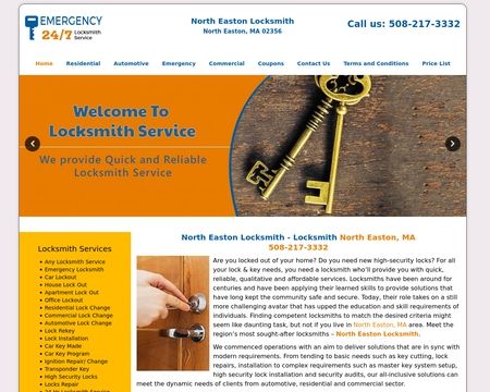 website thubmnail of Northeastonlocksmith