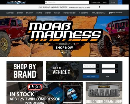 website thubmnail of Northridge 4x4