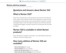 Thumbnail of Nortonantivirusanswers.wordpress.com