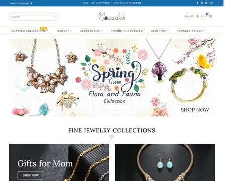 website thubmnail of Novadab