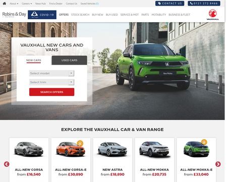 website thubmnail of Go Vauxhall