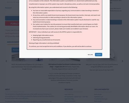 website thubmnail of NPPES