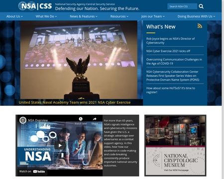 website thubmnail of National Security Agency