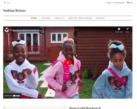 website thubmnail of Nubian Reines