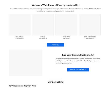 website thubmnail of Numeral Paint