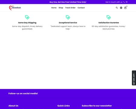 website thubmnail of Nursesock