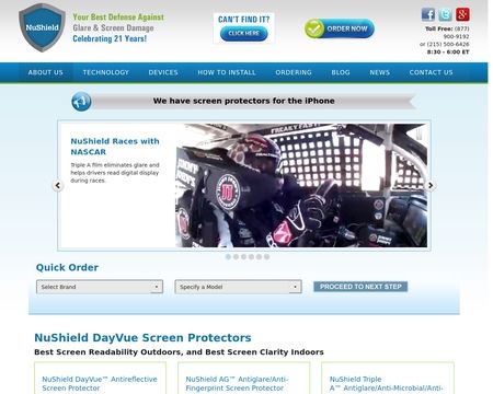 website thubmnail of NuShield