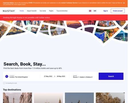 website thubmnail of Nustay