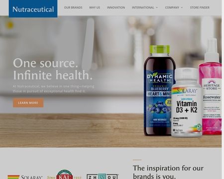 website thubmnail of Nutraceutical