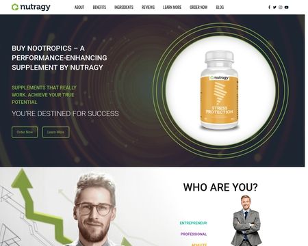 website thubmnail of Nutragy