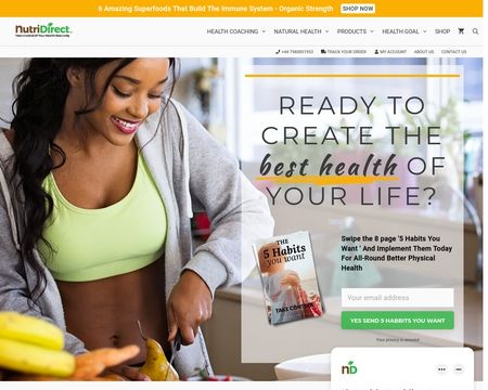 website thubmnail of NutriDirect