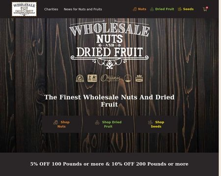 website thubmnail of Nutty Guys