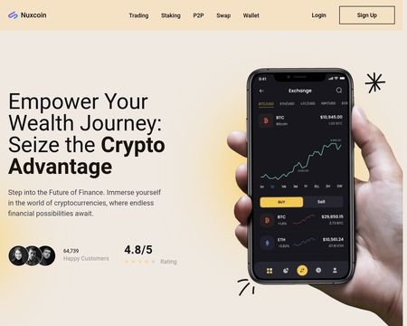 website thubmnail of Nuxcoin
