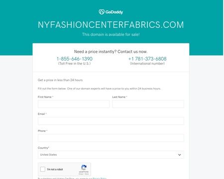 website thubmnail of NY Fashion Center