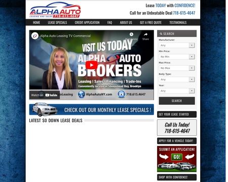 website thubmnail of AlphaAutoNY.com