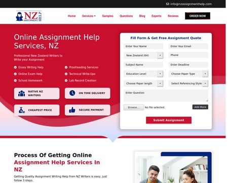 website thubmnail of Nzassignmenthelp