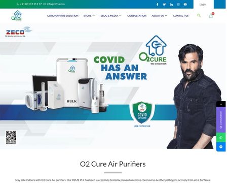 O2 Cure Air Purifiers