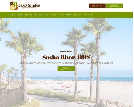 website thubmnail of OasisSmiles
