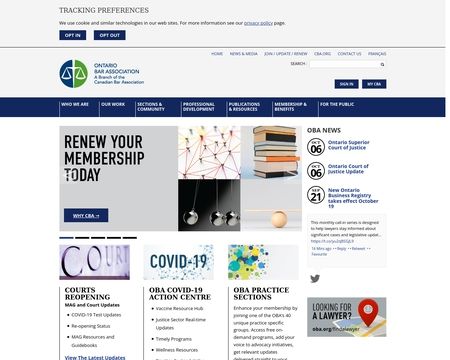 website thubmnail of Oba.org