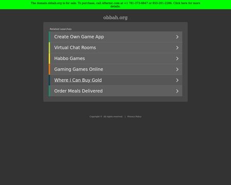 website thubmnail of Obbah