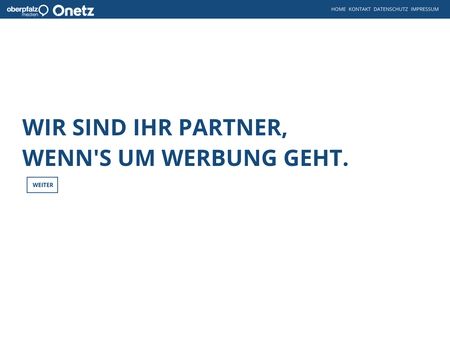 website thubmnail of Oberpfalz-pages.de