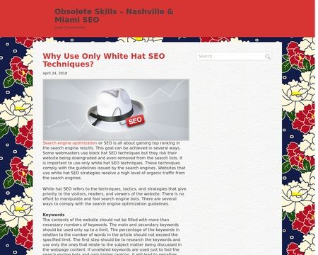 website thubmnail of Obsolete Skills