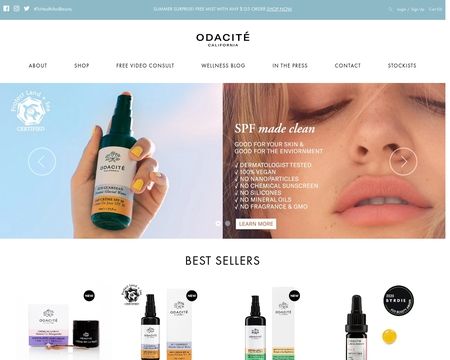 website thubmnail of Odacite