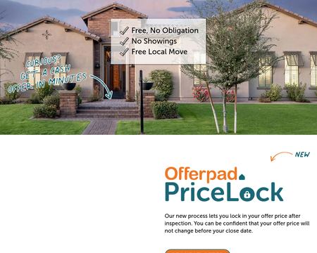 website thubmnail of Offerpad