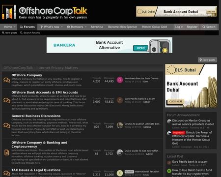 website thubmnail of OffshoreCorpTalk