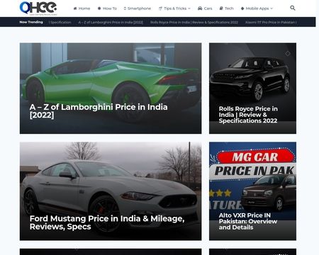 website thubmnail of Ohee.net