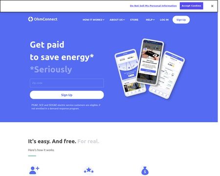 website thubmnail of OhmConnect