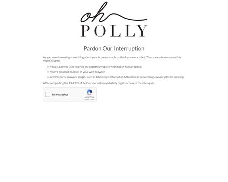 website thubmnail of Oh Polly