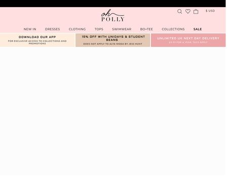 website thubmnail of Oh Polly