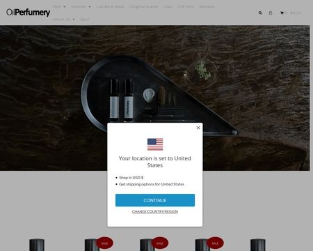 website thubmnail of Oilperfumery