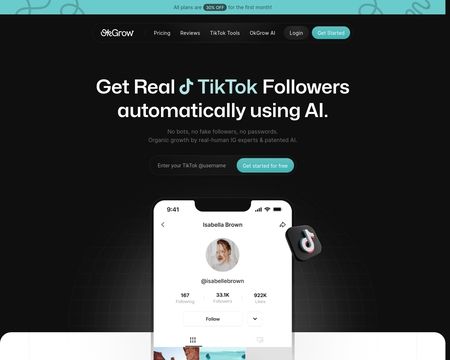 website thubmnail of Ok Grow